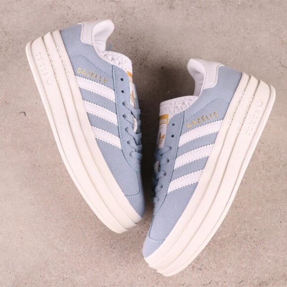 Gazelle Bold Low Top Sneakers Clear Sky - Picture 2 of 5